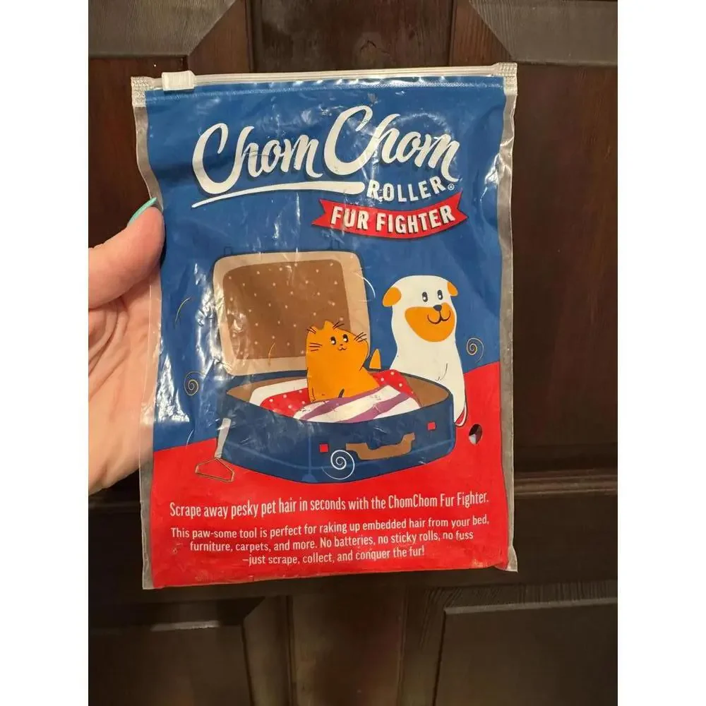 ChomChom Roller Fur Fighter Pet Hair Remover -- Never Used -- Open Package